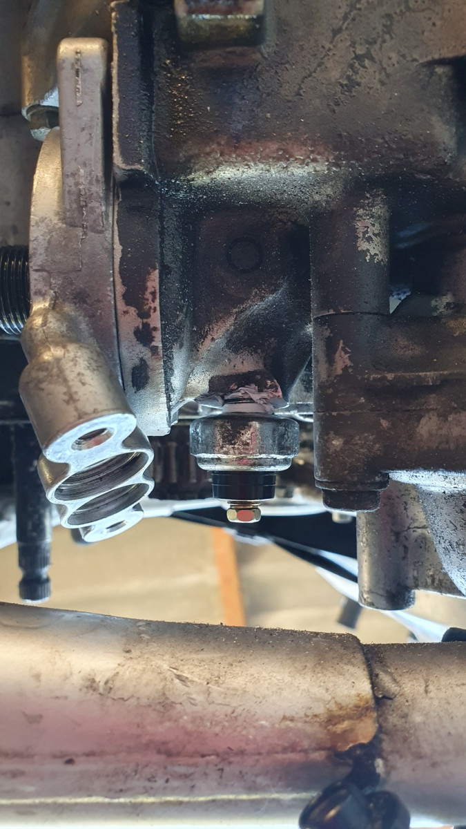 montage du capteur, pas serré plus que ça..