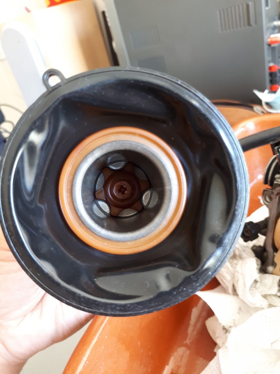 chambre à dépression  boisseau aiguille gicleur support