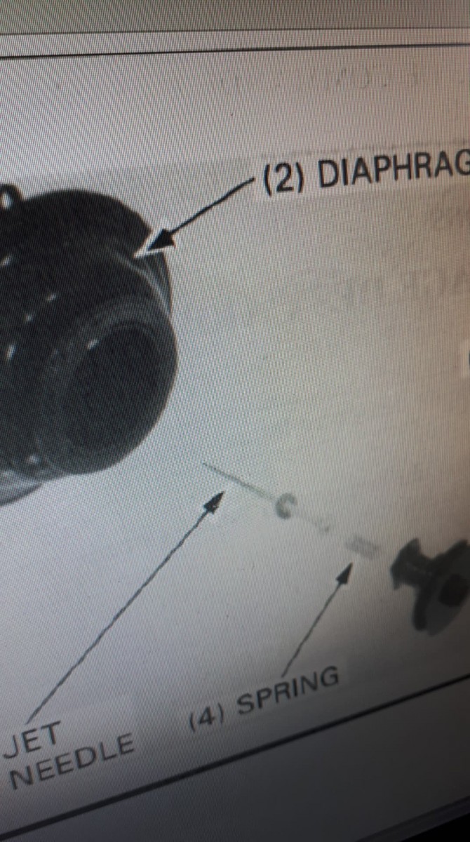 RMT rondelle entre aiguille gicleur et boisseau