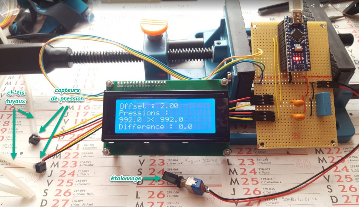 Dépressiomètre Arduino avant montage dans boîtier.jpg