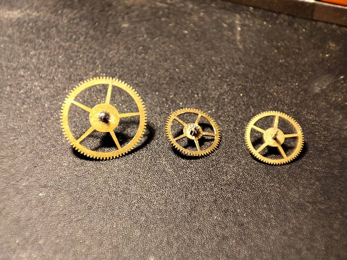 Rouage avant finitions