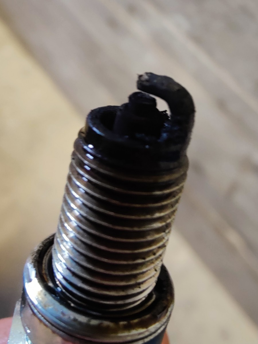 Bougie cylindre avant