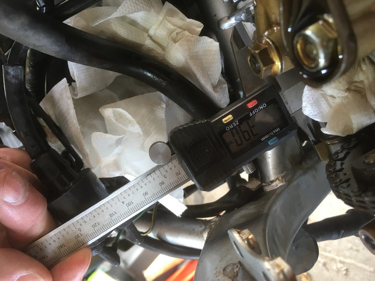 contrôle usure chaine distribution et jeu des soupapes